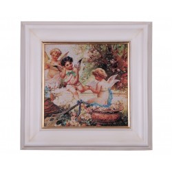 1726/A Картина "Сцены с ангелами"