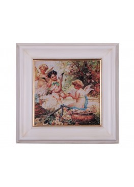 1726/A Картина "Сцены с ангелами"