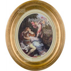 2707/B картина-медальон 34х40см