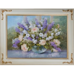 Картина "Букет цветов" 66х86